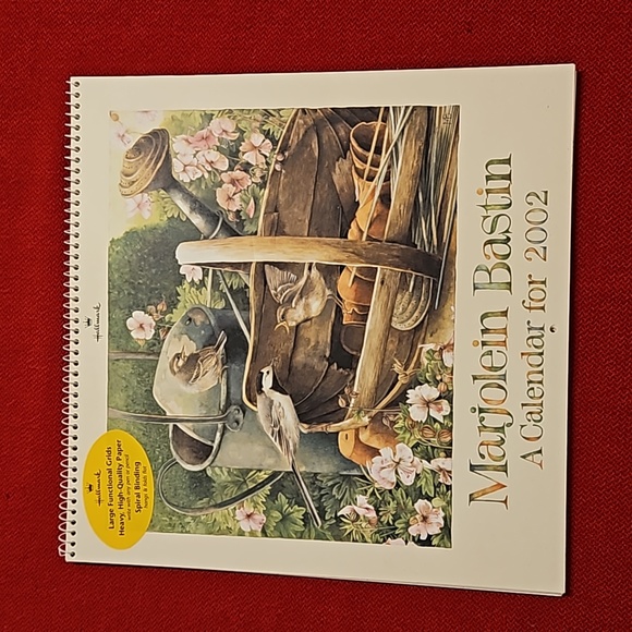 Marjolein Bastin Hallmark 2002 calendar vintage collectible prints ephemera New - Picture 1 of 13